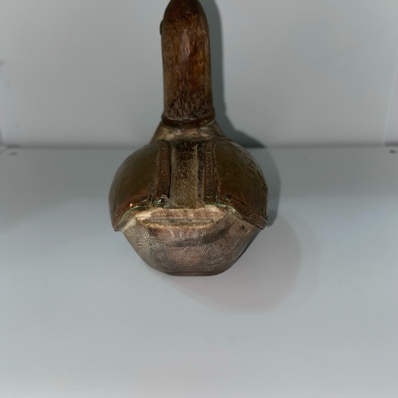 Hand carved wood and brass ducks - Picture 9 of 9